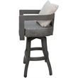 Pemberly Row Swivel Wood Counter Stool 26