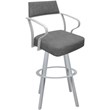 Pemberly Row Swivel Bar Height 30