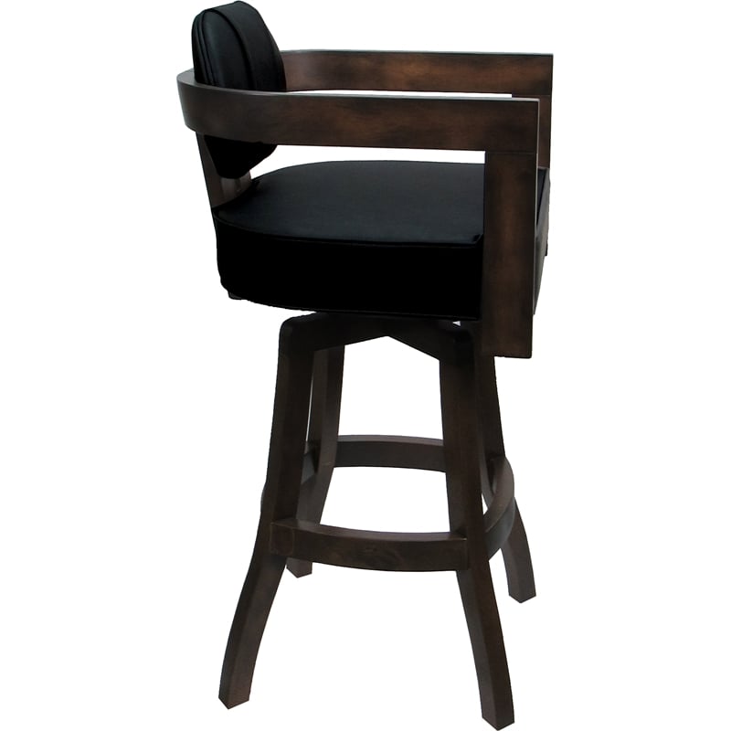 Pemberly Row Swivel Wood Counter Stool 26