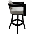 Pemberly Row Swivel Wood Counter Stool 26