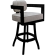 Pemberly Row Swivel Wood Counter Stool 26