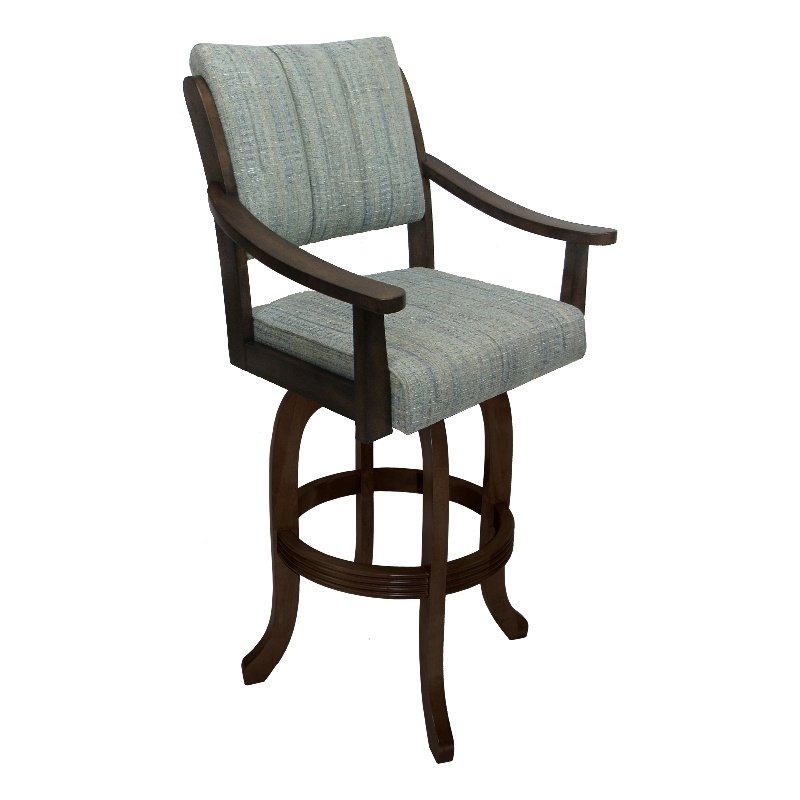 Pemberly Row Solid Wood Bar Stool 30