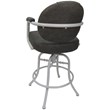 Pemberly Row Swivel Tilt Metal Bar Stool 30