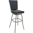 Pemberly Row Outdoor/Indoor Swivel Extra Tall Stool 34