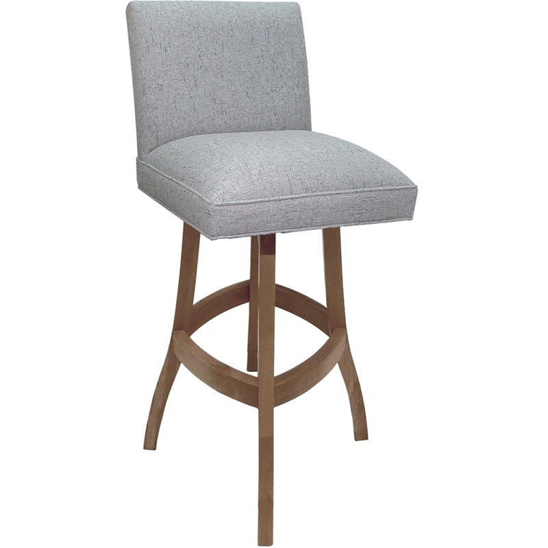 Pemberly Row Extra Tall Solid Wood Bar Stool 34