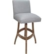 Pemberly Row Extra Tall Solid Wood Bar Stool 34