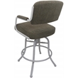 Pemberly Row Swivel Tilt Counter Metal Bar Stool 26