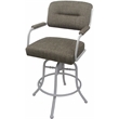 Pemberly Row Swivel Tilt Counter Metal Bar Stool 26
