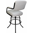 Pemberly Row Swivel Counter Metal Bar Stool 26