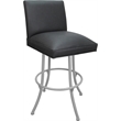 Pemberly Row Swivel Metal Counter Stool 26