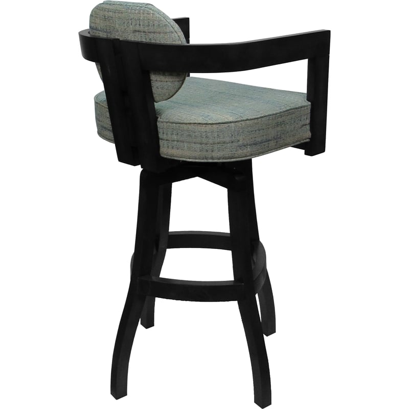 Pemberly Row Swivel Wood Bar Stool 30