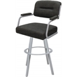 Pemberly Row Swivel Counter Metal Bar Stool 26
