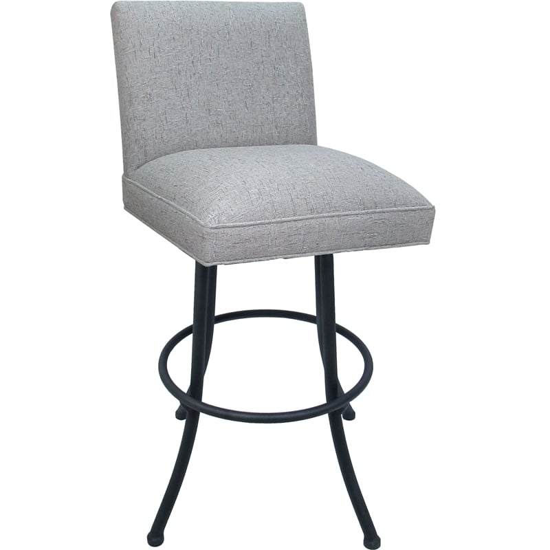 Pemberly Row Swivel Metal Counter Stool 26