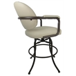 Pemberly Row Swivel Tilt Metal Bar Stool 30