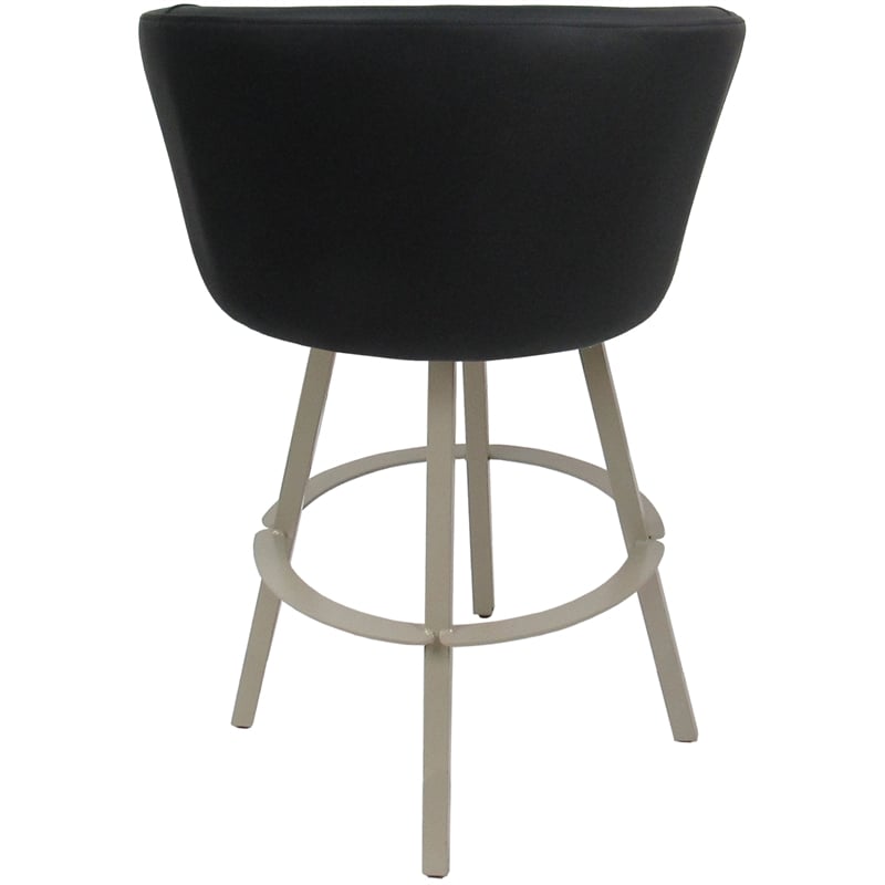 Pemberly Row Extra Tall Bar Stool Swivel Metal 34