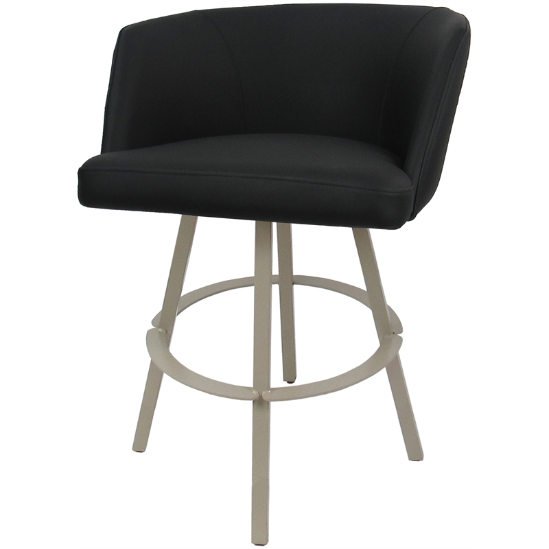 Pemberly Row Extra Tall Bar Stool Swivel Metal 34