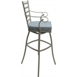 Pemberly Row Outdoor/Indoor Swivel Counter Stool 26