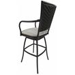 Pemberly Row Outdoor Swivel Bar Stool 30