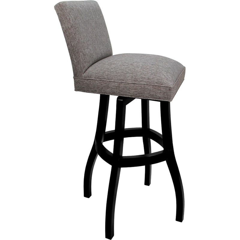 Pemberly Row Extra Tall Solid Wood Bar Stool 34
