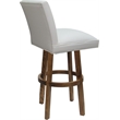 Pemberly Row Swivel Wood Extra Tall Stool 34