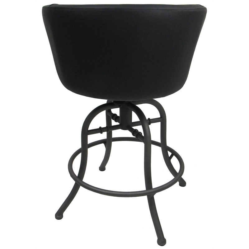 Pemberly Row Swivel Tilt Counter Metal Bar Stool 26