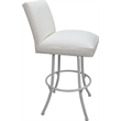 Pemberly Row Set of 3 Swivel Metal Counter Stools 26