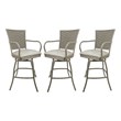 Pemberly Row Set of 3 Outdoor Indoor Extra Tall 34