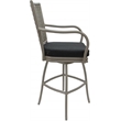 Pemberly Row Outdoor/Indoor Swivel Counter Stool 26