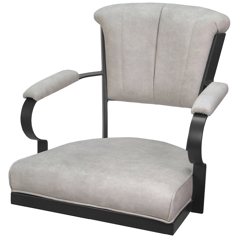 Pemberly Row Swivel Tilt Metal Counter Stool 24