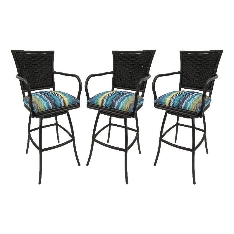 Pemberly Row Set of 3 Outdoor Indoor Extra Tall 34