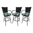 Pemberly Row Set of 3 Outdoor Indoor Extra Tall 34