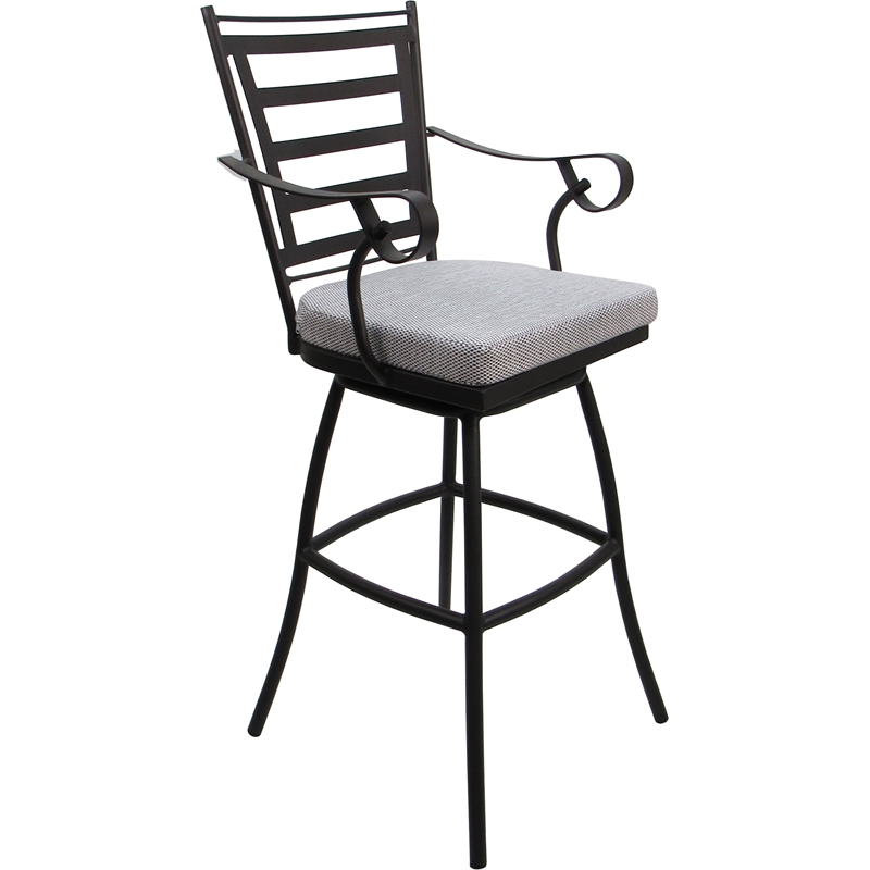 Pemberly Row Swivel Extra Tall Stool 34