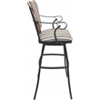 Pemberly Row Aluminum Outdoor Indoor Counter Stool 26
