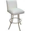 Pemberly Row Swivel Metal Extra Tall Stool 34