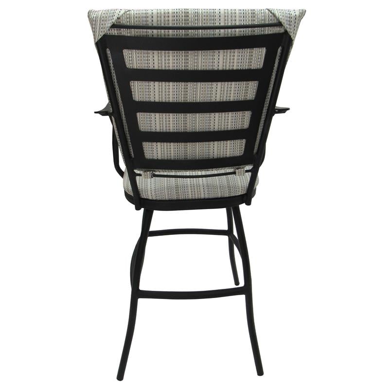 Pemberly Row Outdoor Swivel Bar Stool 30