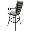 Pemberly Row Outdoor Swivel Bar Stool 30
