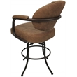 Pemberly Row Swivel Tilt Metal Bar Stool 30