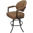Pemberly Row Swivel Tilt Metal Bar Stool 30