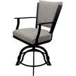 Pemberly Row Swivel Tilt Metal Counter Stool 24