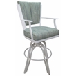 Pemberly Row Swivel Tilt Metal Counter Stool 24