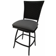 Pemberly Row Outdoor Swivel Counter Stool 26