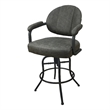 Pemberly Row Swivel Tilt Metal Bar Stool 30