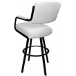 Pemberly Row Swivel Metal Extra Tall Stool 34