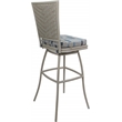 Pemberly Row Outdoor or Indoor Extra Tall Bar Stool 34