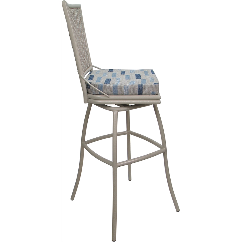 Pemberly Row Outdoor or Indoor Extra Tall Bar Stool 34