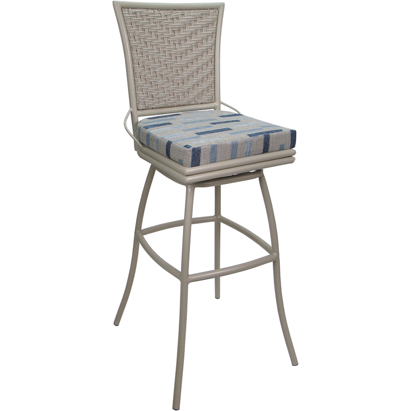 Pemberly Row Outdoor or Indoor Extra Tall Bar Stool 34