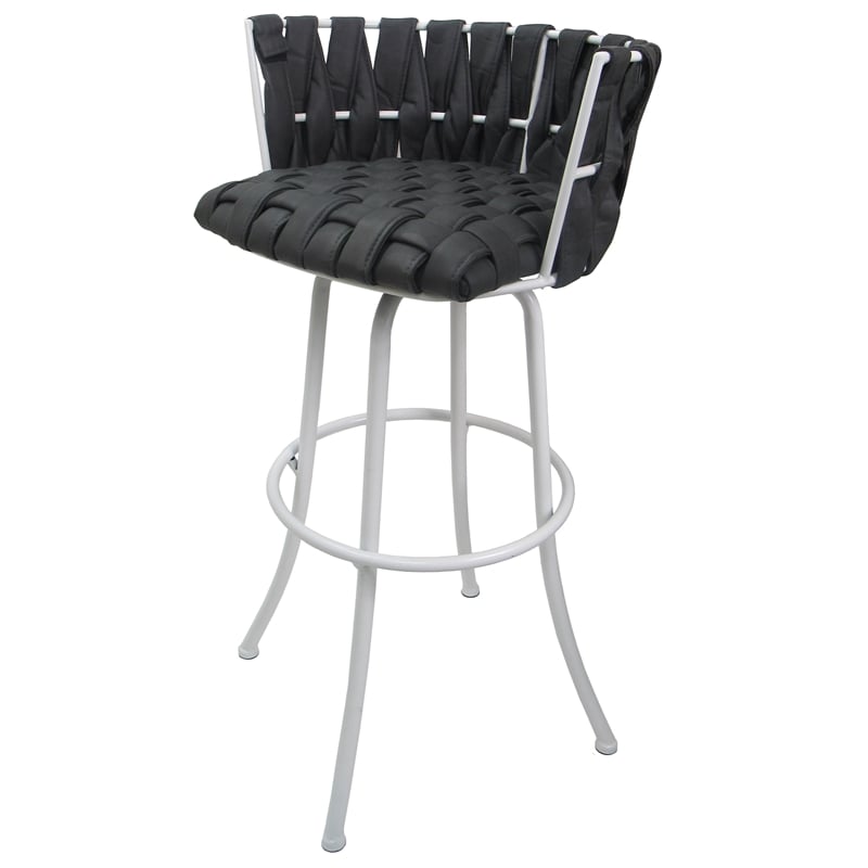 Pemberly Row Extra Tall Swivel Bar Stool 34