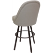 Pemberly Row Swivel Metal Bar Stool 30
