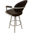 Pemberly Row Swivel Metal Bar Stool 30