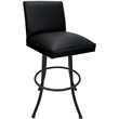Pemberly Row Swivel Metal Extra Tall Stool 34